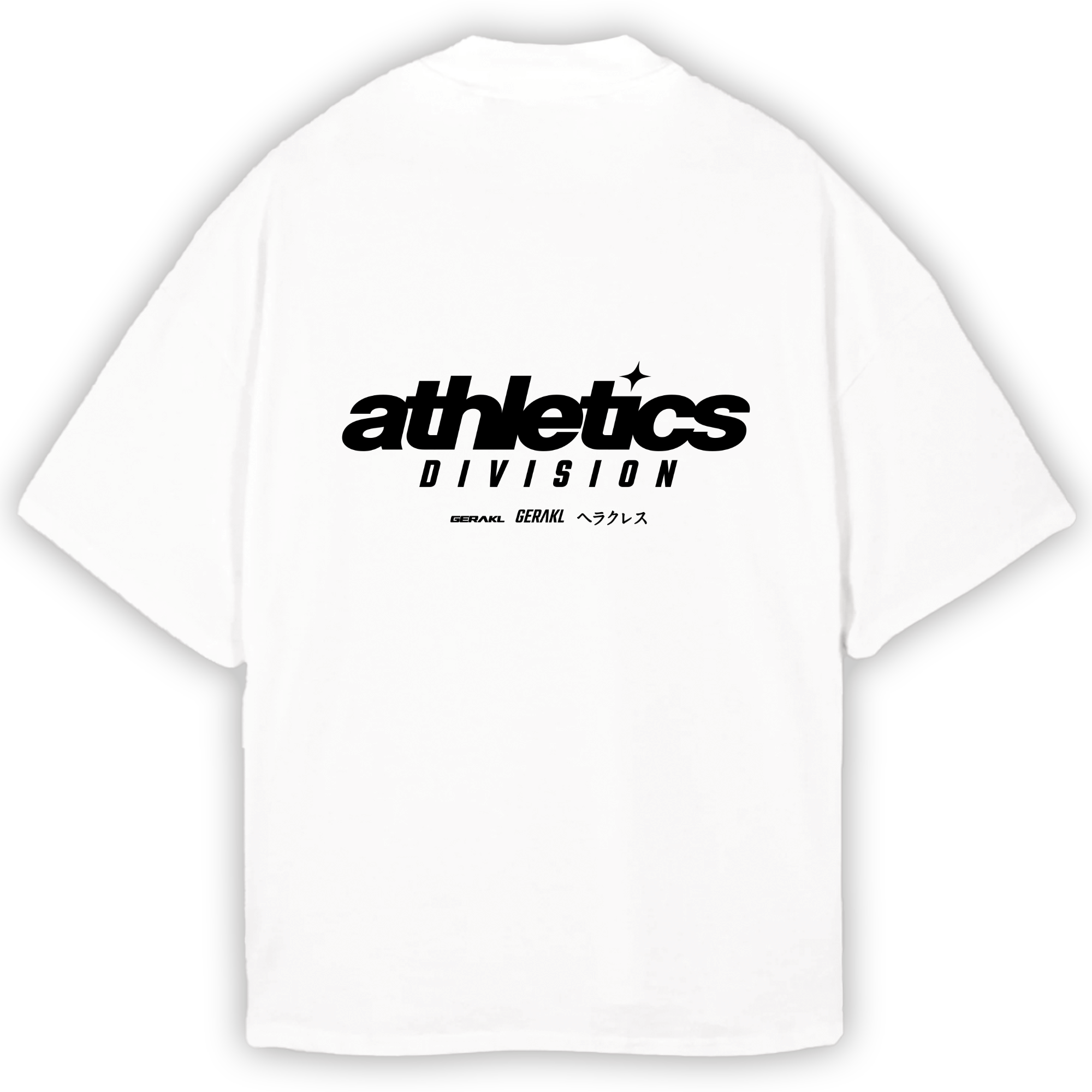 ATHLETICS DIV. OVERSIZE SHIRT WHITE