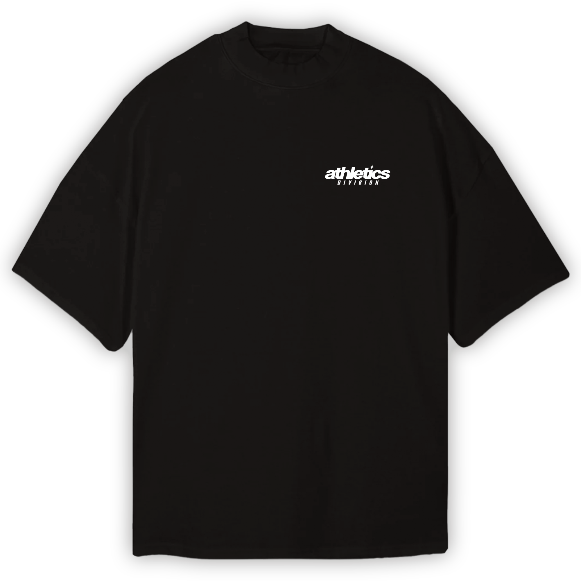 ATHLETICS DIV. OVERSIZE SHIRT BLACK
