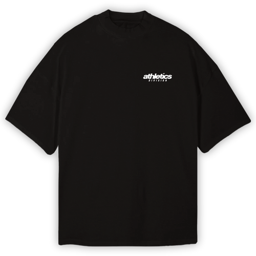 ATHLETICS DIV. OVERSIZE SHIRT BLACK