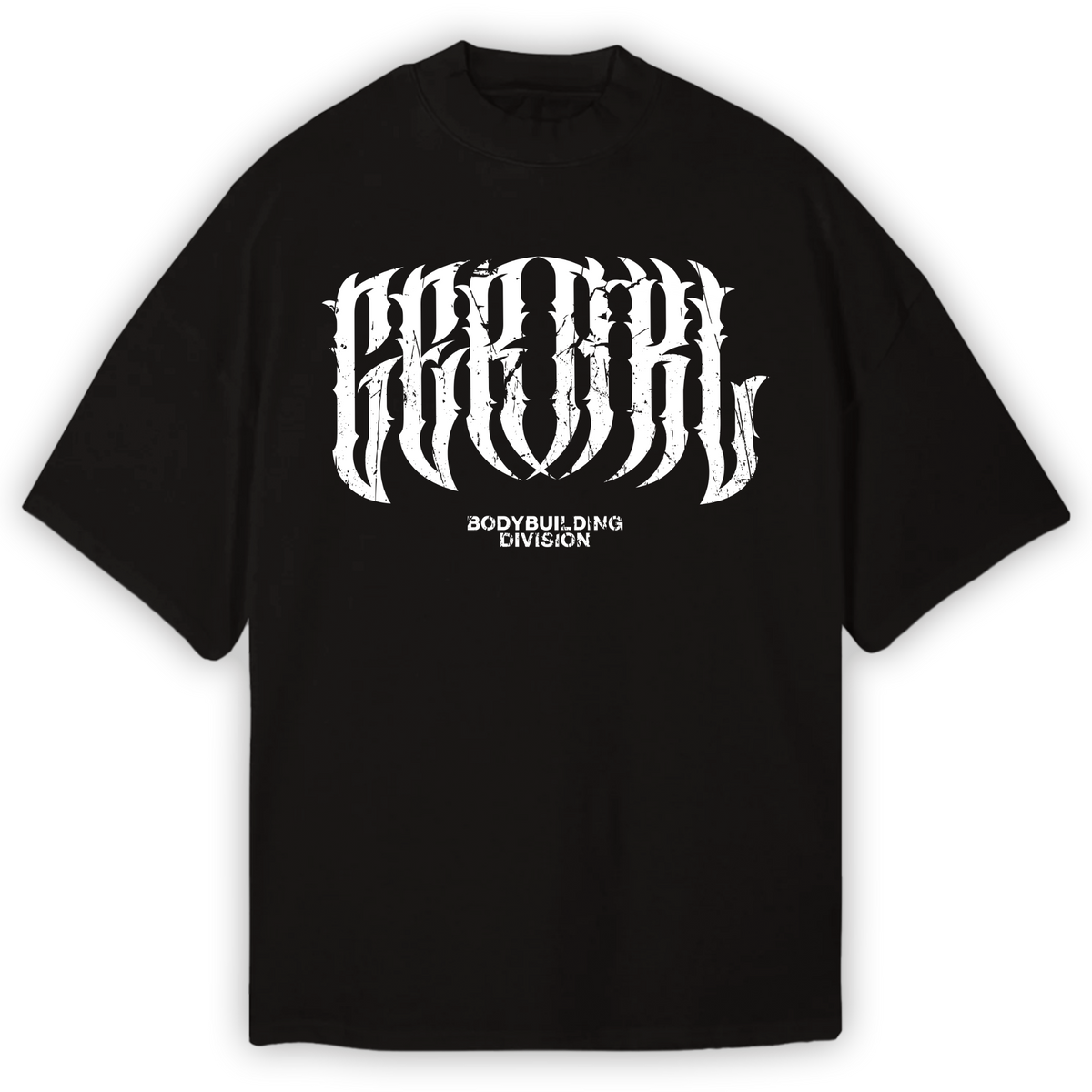 BODYBUILDING OVERSIZE SHIRT BLACK
