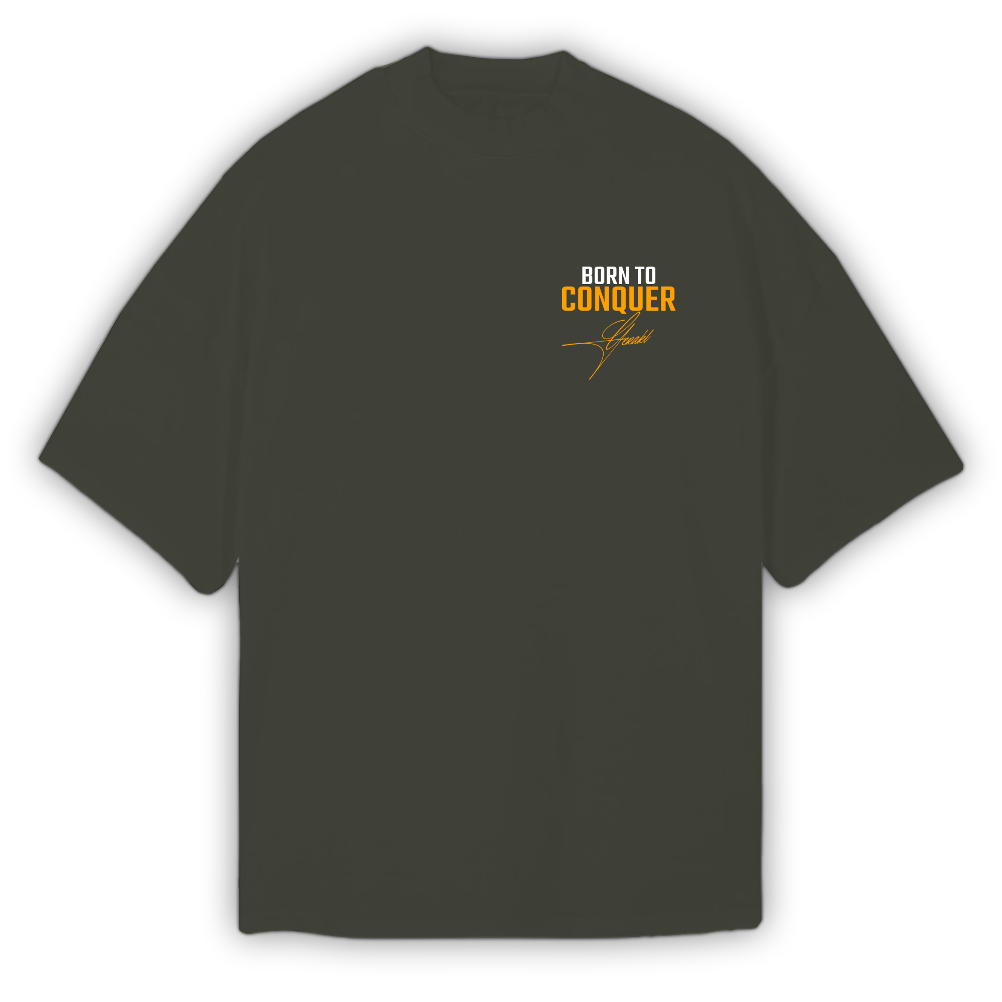 CONQUER OVERSIZE SHIRT KHAKI