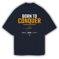 CONQUER OVERSIZE SHIRT NAVY