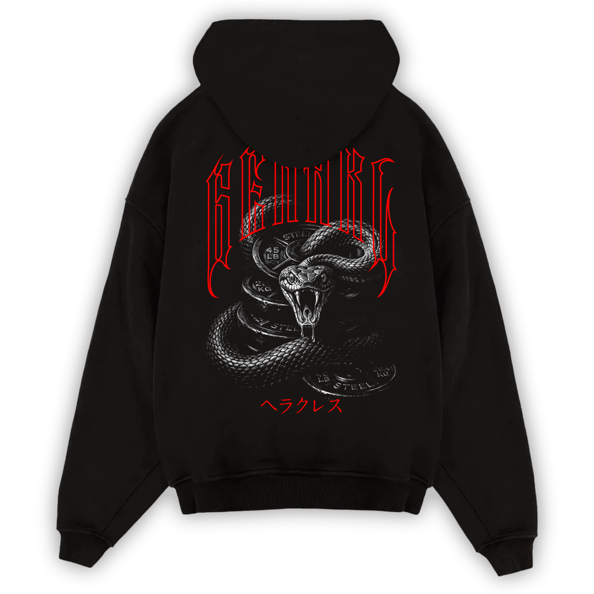 VENOM OVERSIZE HOODIE BLACK