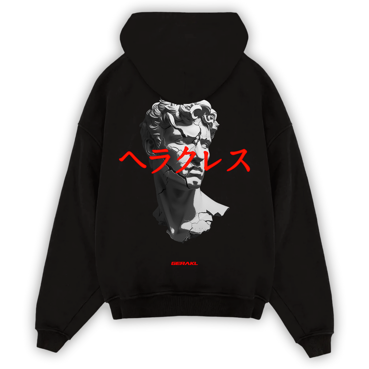 INVICTUS OVERSIZE HOODIE BLACK