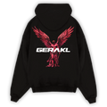 WARRIOR OVERSIZE HOODIE BLACK