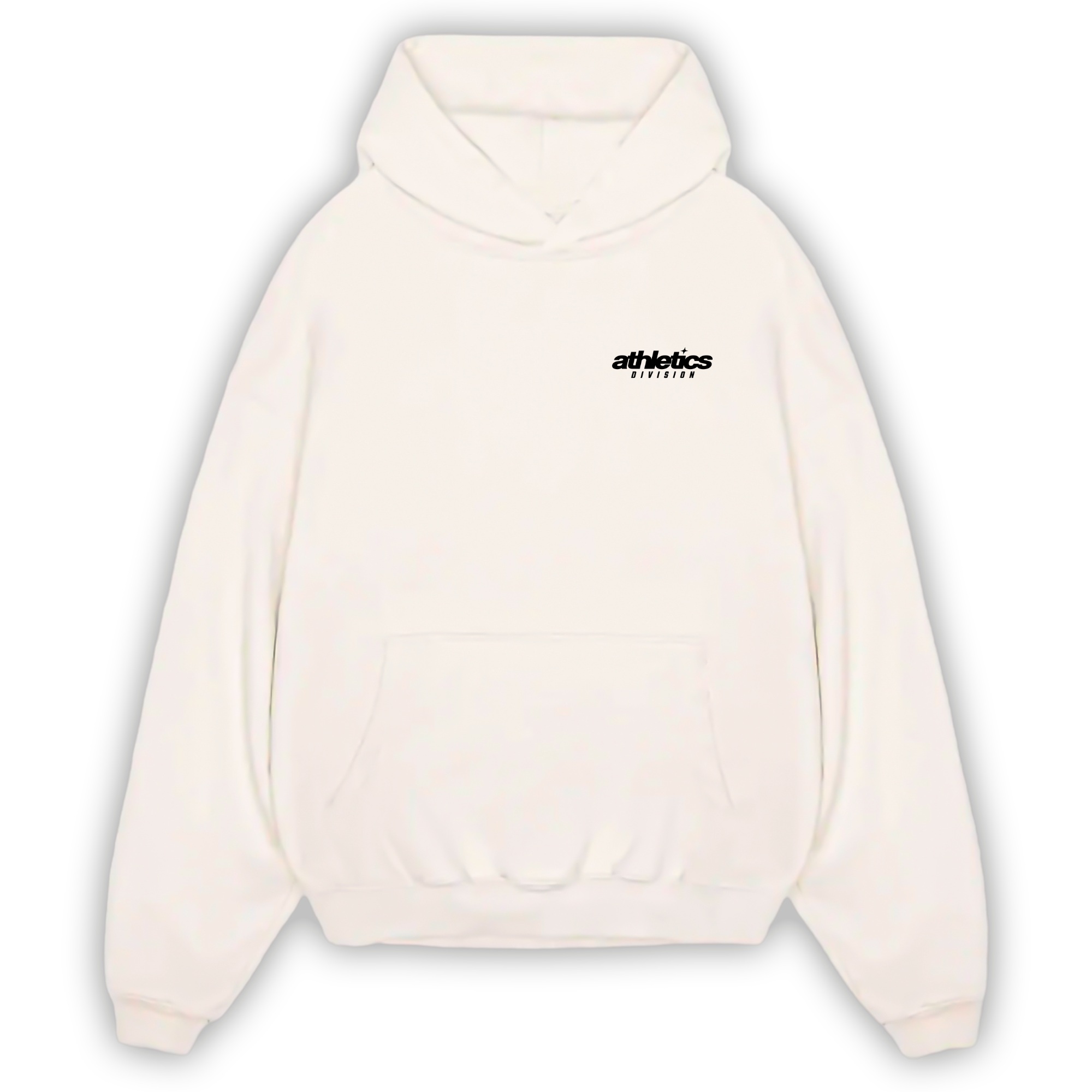 ATHLETICS DIV. OVERSIZE HOODIE WHITE