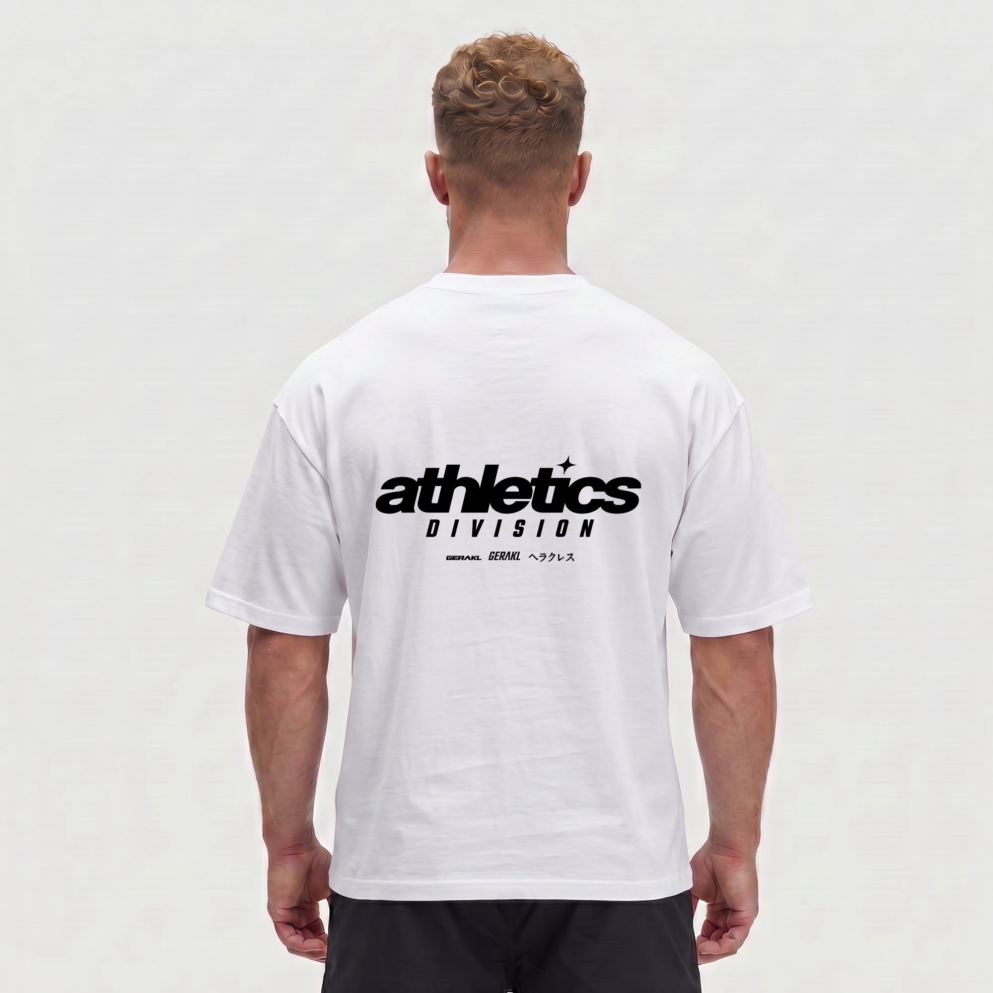 ATHLETICS DIV. OVERSIZE SHIRT WHITE