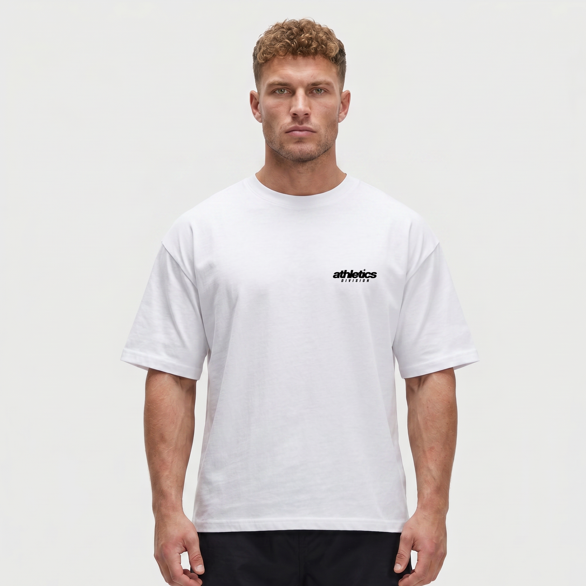 ATHLETICS DIV. OVERSIZE SHIRT WHITE