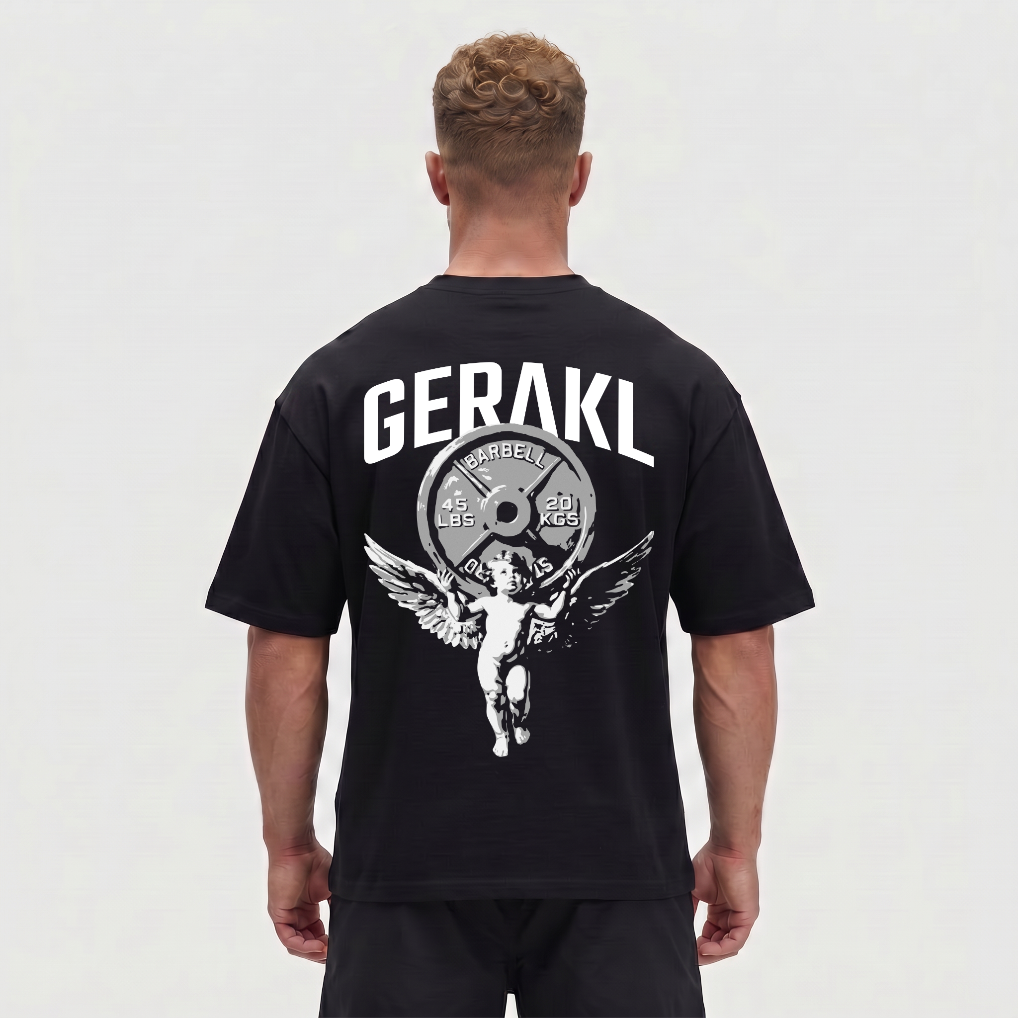ANGEL OVERSIZE SHIRT BLACK