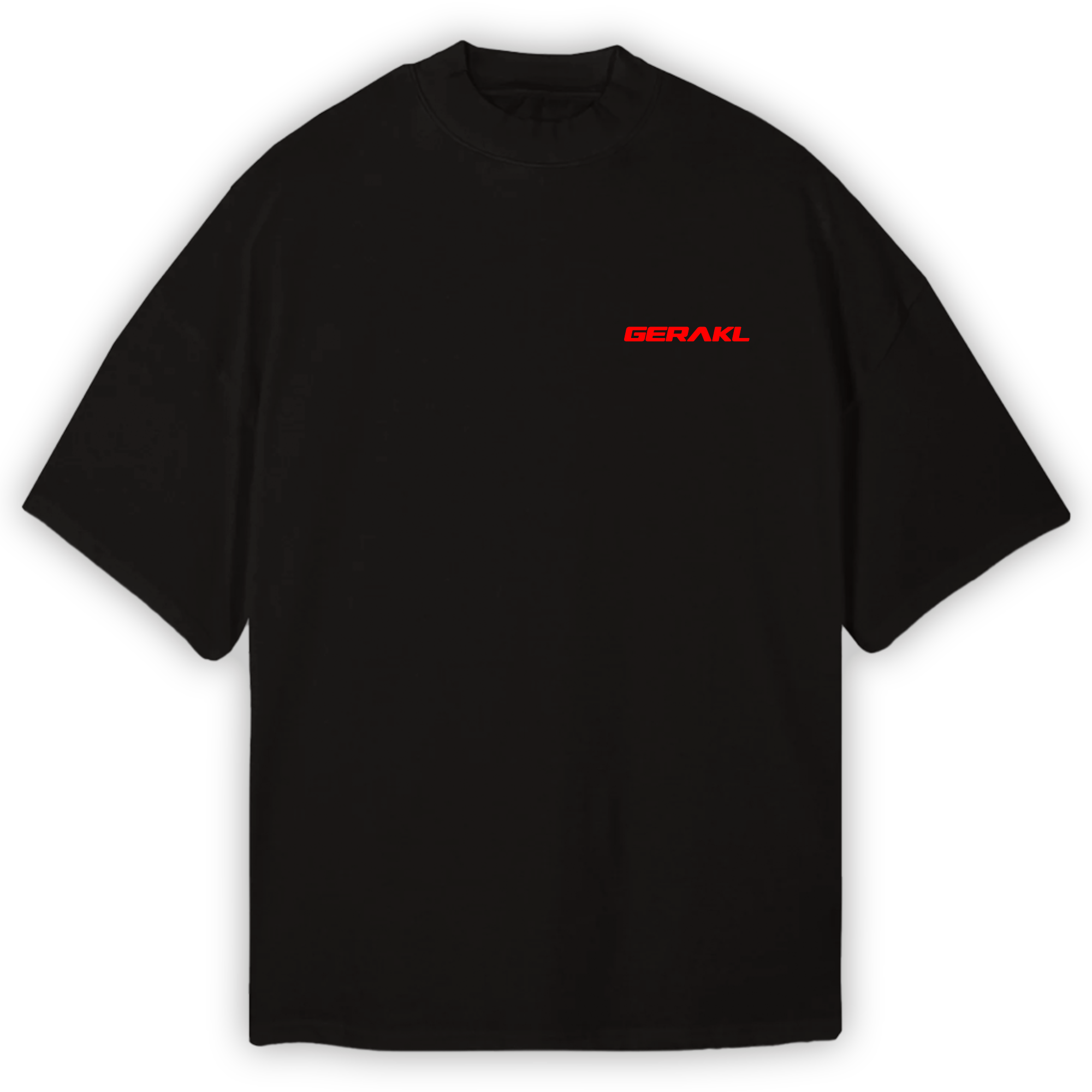 BORN TO CONQUER OVERSIZE SHIRT BLACK