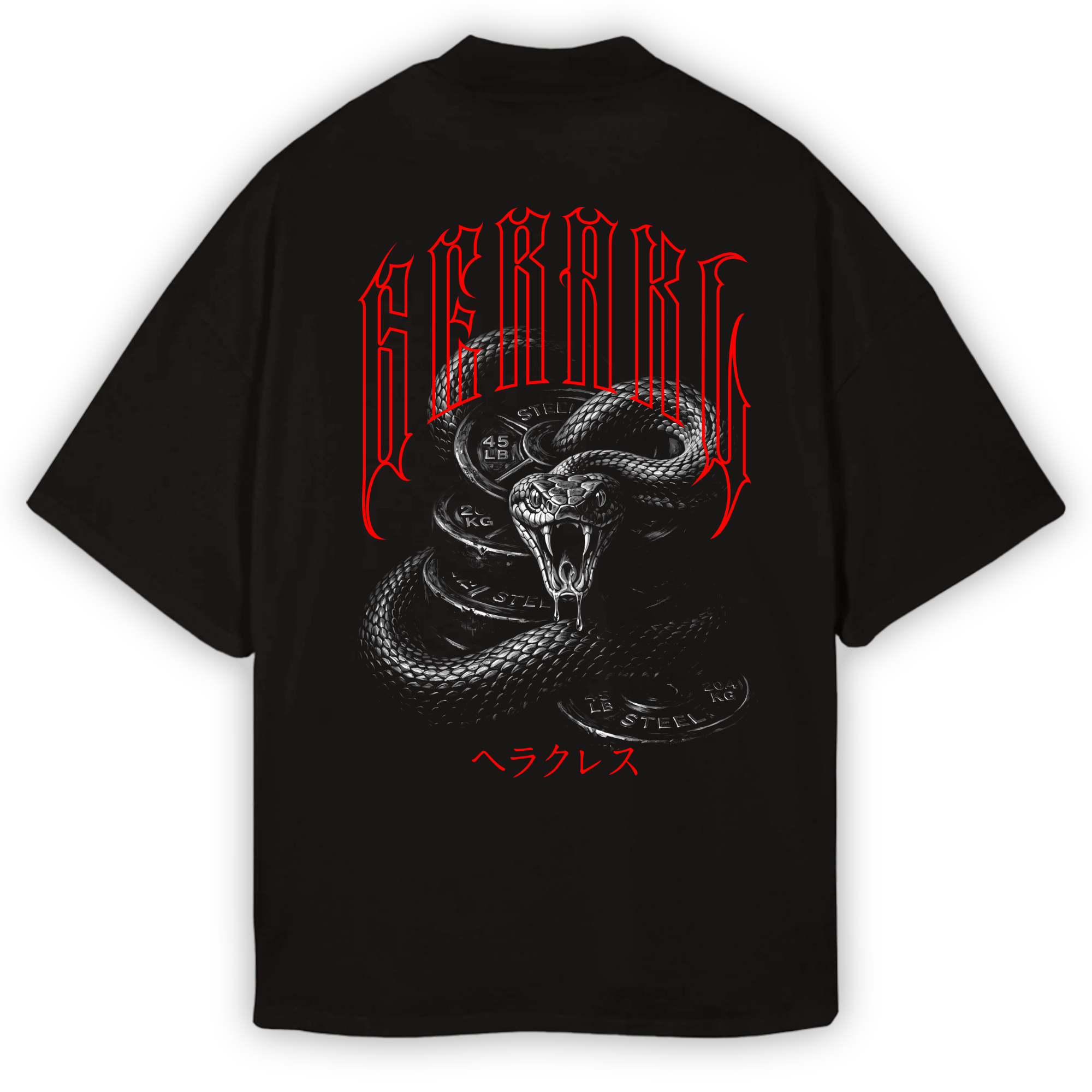 VENOM OVERSIZE SHIRT BLACK