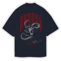 VENOM OVERSIZE SHIRT NAVY