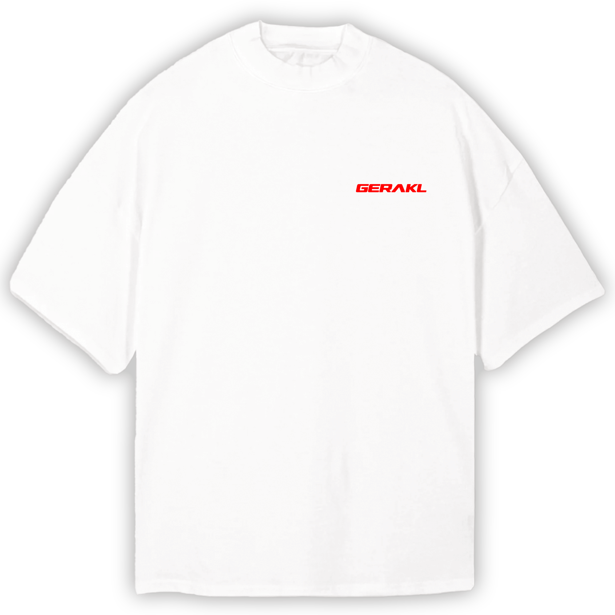 BORN TO CONQUER OVERSIZE SHIRT WHITE