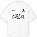 GERAKL BODYBUILDING OVERSIZE SHIRT WHITE